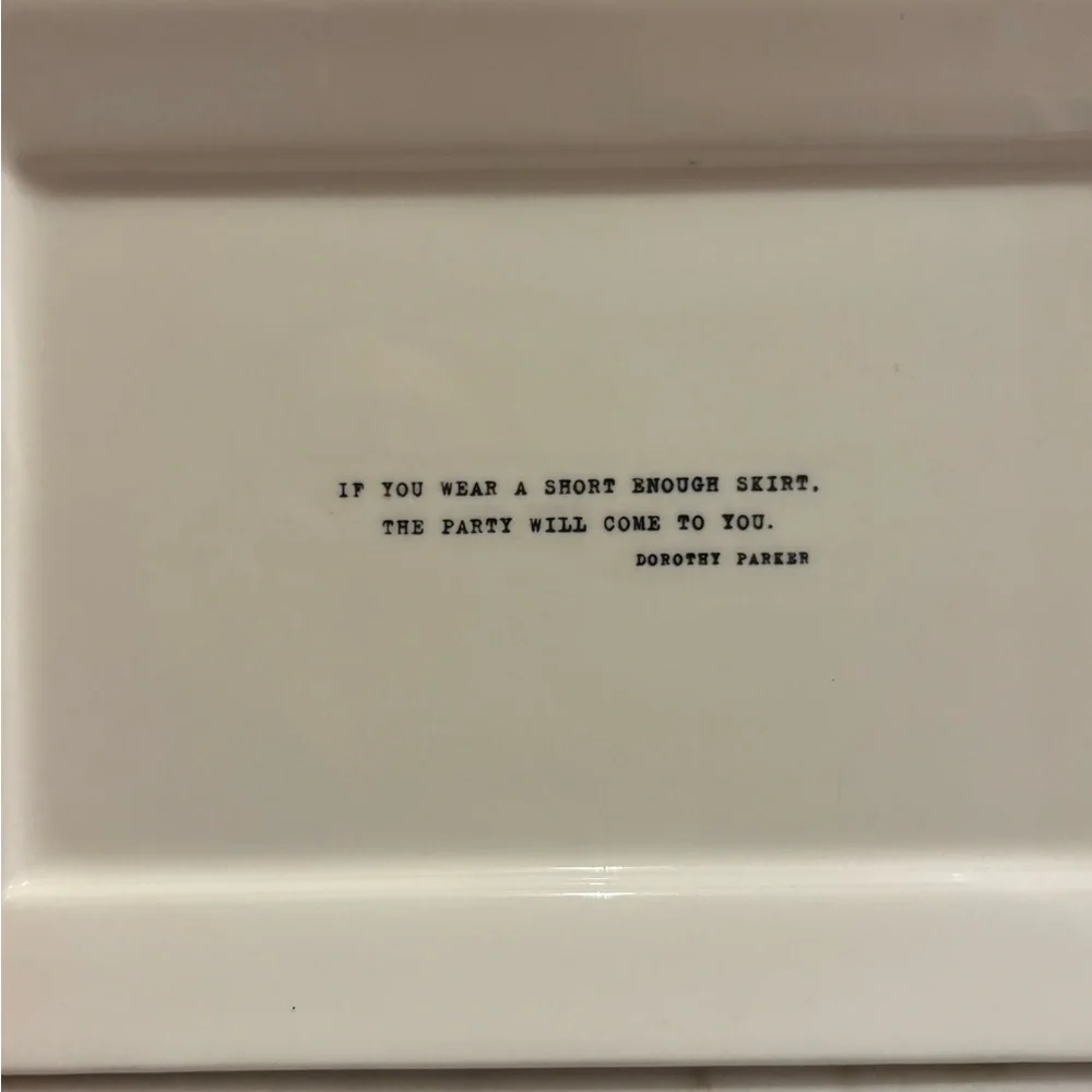 Restoration Hardware Plate